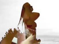 Скриншот 5 для видео Молоденькая блондинка показывает свое стройное тело перед камерой